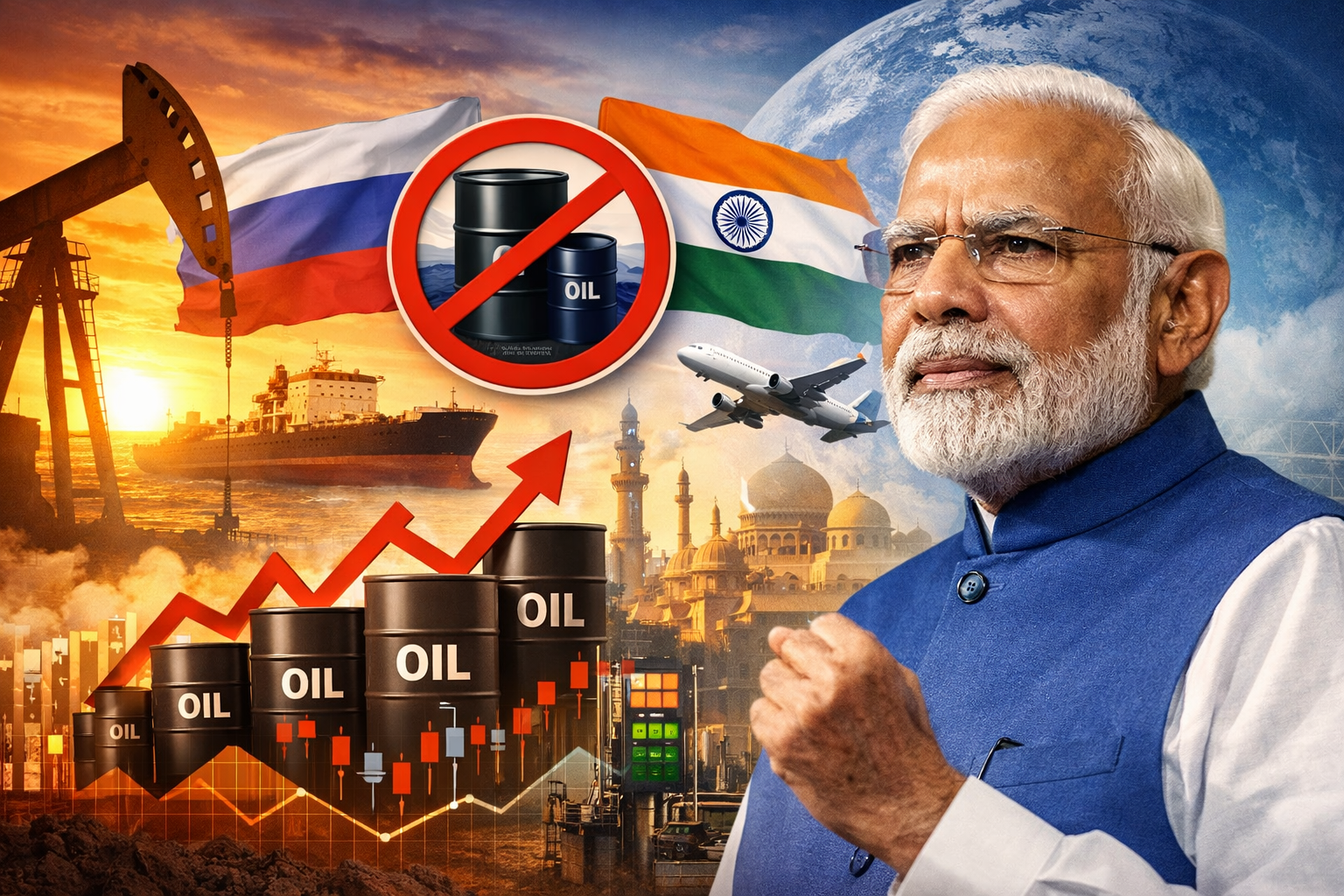 India Reworks Energy Strategy as Russia Limits Crude Oil Supply